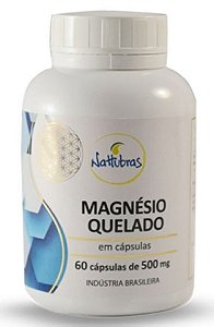 MAGNÉSIO QUELATO Natubrass - 60 caps