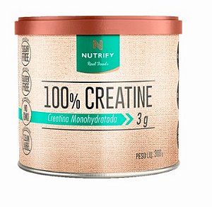 100% Creatine - CREATINA MONOHIDRATADA NUTRIFY 300GR