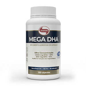 Ômega 3 Mega DHA - 120 cap - Vitafor