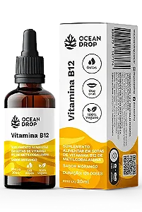 VITAMINA B12 Metilcobalamina Sublingual Gotas - OCEAN DROP