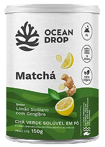 Matcha Gengibre e Limão Siciliano 150g - OCEAN DROP