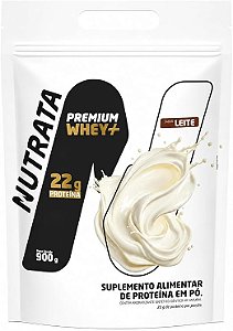 Whey Premium Mais Refil Sabor Leite Nutrata 900g