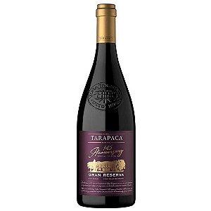 Vinho Chileno Gran Reserva Tarapaca Etiqueta Roxa 750ml