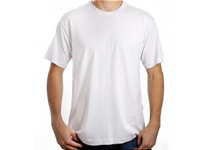 Camiseta Penteada Fio 30.1 Branca