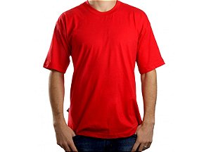 Camiseta Penteada Fio 30.1 Vermelho