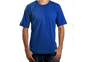 Camiseta Penteada Fio 30.1 Azul
