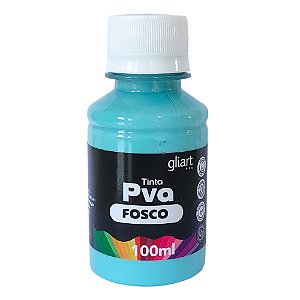 Tinta PVA Fosca 100ml - Azul Turqueza