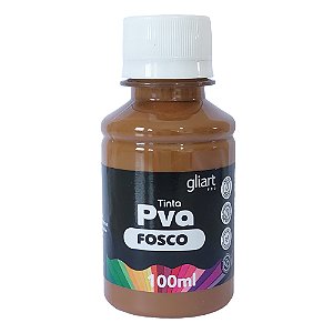 Tinta PVA Fosca 100ml - Mascavo