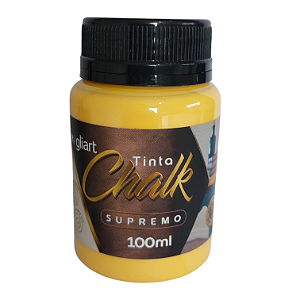 Tinta Chalk Supremo 100ml - Amarelo Gema (Antigo Amarelo Piton)