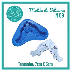 Molde de Silicone 09 - Cantoneira Malta
