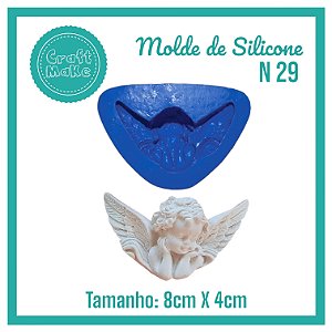 Molde de Silicone 29 - Anjo G
