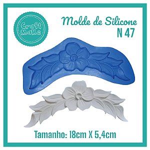 Molde de Silicone 47 - Arco Flor Uni GG