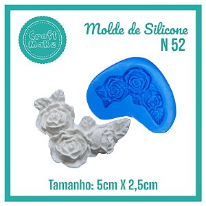 Molde de Silicone 52 - Mini Cantoneiras Rosas