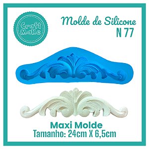 Molde de Silicone 77 - Maxi Roma