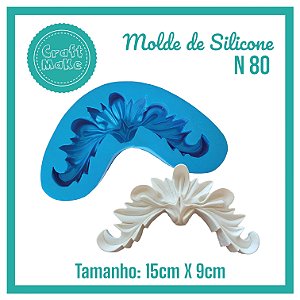 Molde de Silicone 80 - Arabesco G - Dubai