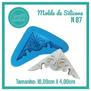Molde de Silicone 87- Cantoneira Clássica