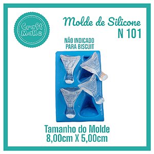 Molde de Silicone 101 - Pézinhos Coluna
