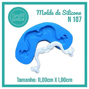 Molde de Silicone 107 - Alça Coruja