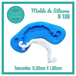 Molde de Silicone 108 - Alça Athenas