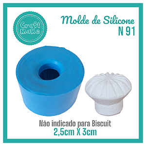 Molde de Silicone 91 - Puxador Diamante