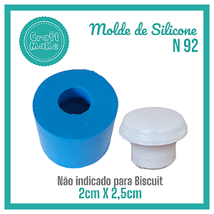 Molde de Silicone 92 - Puxador Clássico