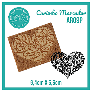 Carimbo Marcador AR09P - Coração