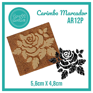 Carimbo Marcador AR12P - Rosa