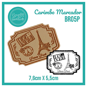 Carimbo Marcador BR05P - Paris Post