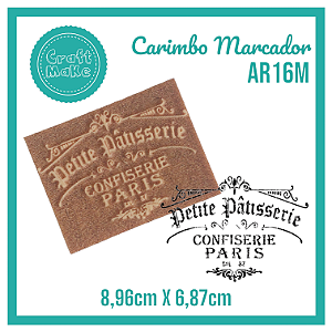 Carimbo Marcador AR16M - Petite Patisserie