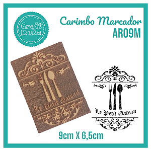 Carimbo Marcador AR09M - Talheres Lê Petit