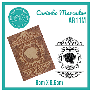 Carimbo Marcador AR11M - Dama Antiga