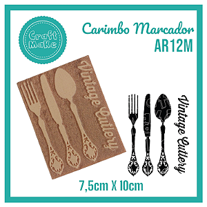 Carimbo Marcador AR12M - Talher Vintage