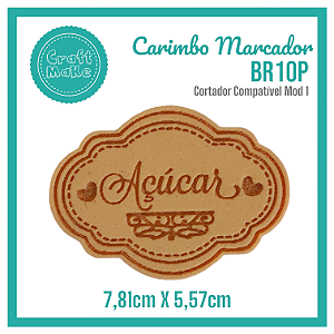 Carimbo Marcador BR10P - Açúcar