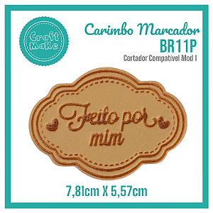Carimbo Marcador BR11P - Feito por Mim