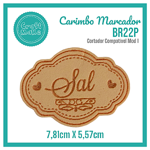 Carimbo Marcador BR22P - Sal