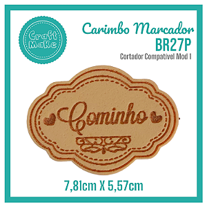 Carimbo Marcador BR27P - Cominho