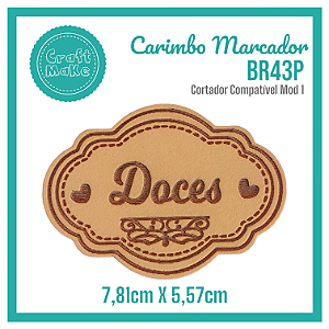Carimbo Marcador BR43P - Doces