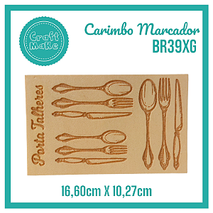 Carimbo Marcador BR39XG - Talheres