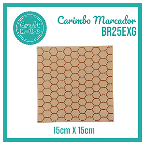 Carimbo Marcador BR25EXG - Tela de Galinheiro