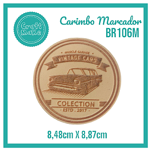 Carimbo Marcador BR106M - Vintage Car