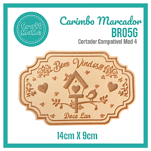 Carimbo Marcador BR05G - Bem Vindos