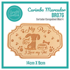 Carimbo Marcador BR07G - My Pet Cachorro