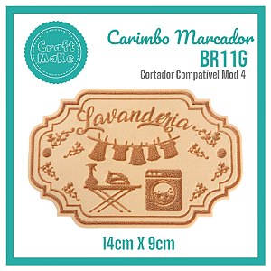 Carimbo Marcador BR11G - Lavanderia