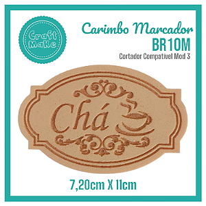 Carimbo Marcador BR10M - Chá