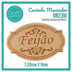 Carimbo Marcador BR23M - Feijão