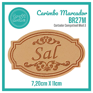 Carimbo Marcador BR27M - Sal