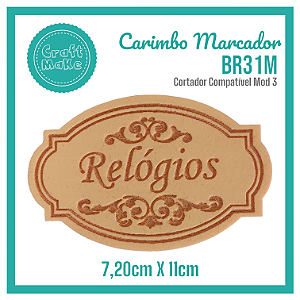 Carimbo Marcador BR31M - Relógios