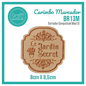 Carimbo Marcador BR13M - Le Jardin