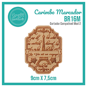 Carimbo Marcador BR16M - Paris