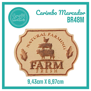 Carimbo Marcador BR48M - Farm Fresh (Milho)